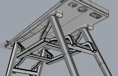 书法桌 民宿文创桌椅 文创家具产品