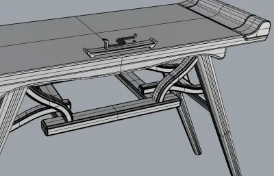 书法桌 民宿文创桌椅 文创家具产品