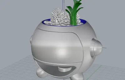 桌面绿植,小花盆,智能盆栽