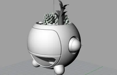 桌面绿植,小花盆,智能盆栽