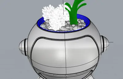 桌面绿植,小花盆,智能盆栽