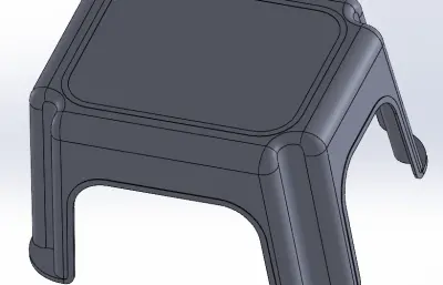 塑料长方形面凳子