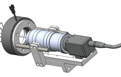 视觉调节支架组件