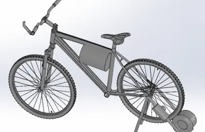 自行车水泵设计模型