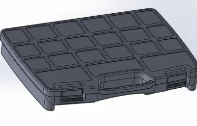 工具收纳箱模型