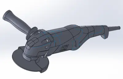 工具切割机模型