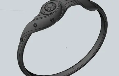 创意手镯,戒指模型