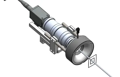 视觉调节支架组件