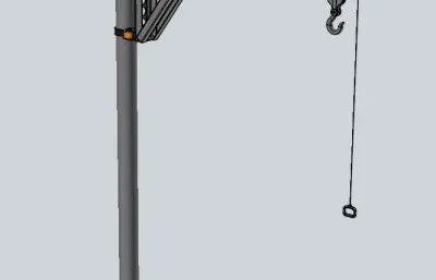 起重设备机械模型