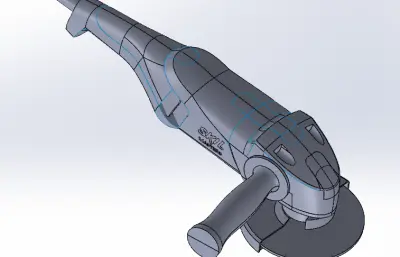 工具切割机模型