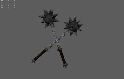 流星锤 钉头锤 战锤