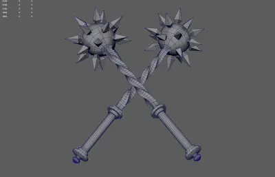 流星锤 钉头锤 战锤