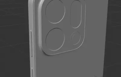 OPPO Find X9手机C4D,keyshot模型