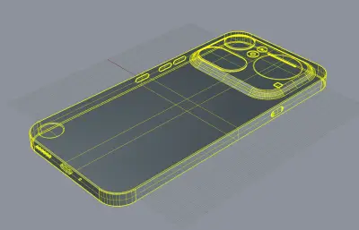 Nothing Phone 4a pro外观3D模型