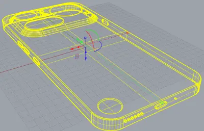Nothing Phone 4a pro外观3D模型