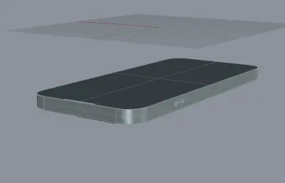 Nothing Phone 4a手机外观3D模型