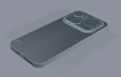 Nothing Phone 4a pro外观3D模型