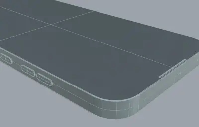 Nothing Phone 4a手机外观3D模型