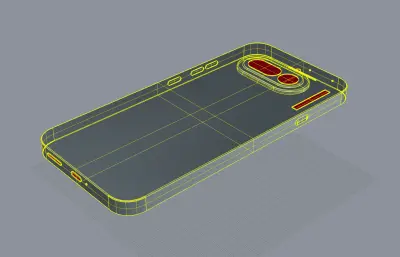 Nothing Phone 4a手机外观3D模型