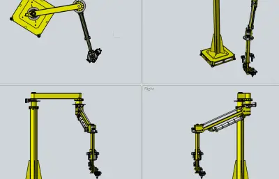 10公斤轴机器臂模型