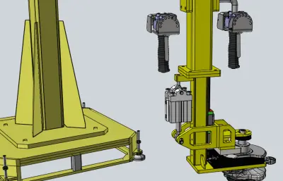 10公斤轴机器臂模型