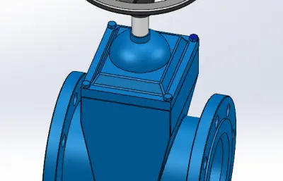 电动弹性座封闸阀-100