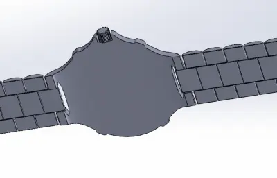 商务机械男士手表