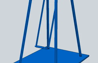 户外健身器材-单人摆钟