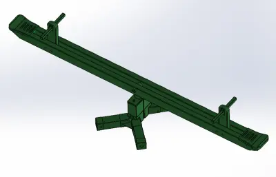 户外健身器材-跷跷板