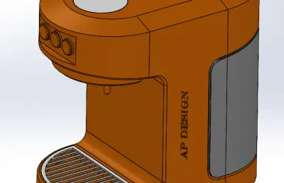 咖啡机外观模型