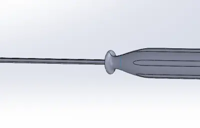 工具螺丝刀模型