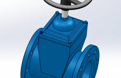 电动弹性座封闸阀-100