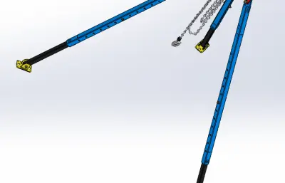 三脚架小型起重机