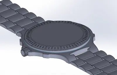 商务机械男士手表