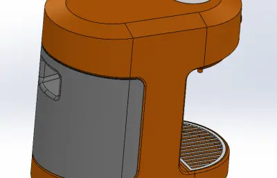 咖啡机外观模型