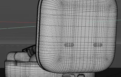 三星最新耳机Galaxy Buds4 Pro，全网首发，OC渲染+包含贴图