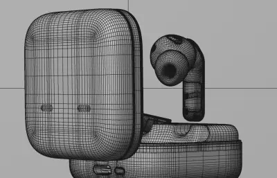 三星最新耳机Galaxy Buds4 Pro，全网首发，OC渲染+包含贴图