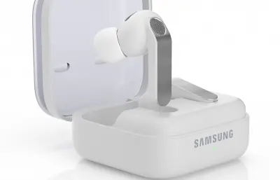 三星最新耳机Galaxy Buds4 Pro，全网首发，OC渲染+包含贴图