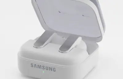 三星最新耳机Galaxy Buds4 Pro，全网首发，OC渲染+包含贴图