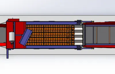 PGS4型马铃薯种薯切割机总装