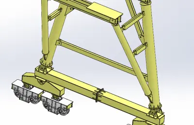 龙门吊滑车组件