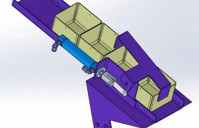 纸盒自动投放机构