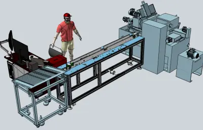 轴类零件自动化上下料与检测设备