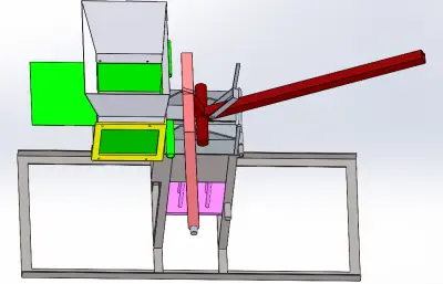制砖机三维模型