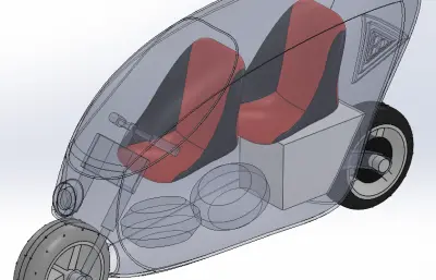 自平衡智能自行车