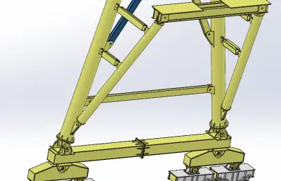 龙门吊滑车组件