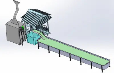 电石厂净化灰处理产线