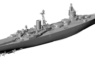 英国皇家海军N3级战列舰（4X431舰炮）现代化改装