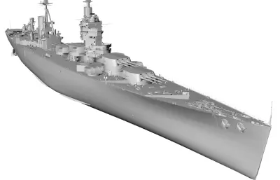 英国皇家海军N3级战列舰（4X431舰炮）现代化改装