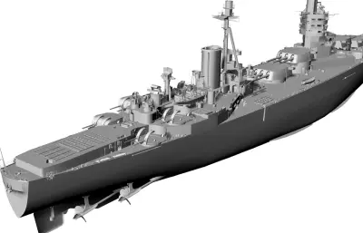 英国皇家海军N3级战列舰（4X431舰炮）现代化改装